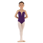 Bloch Girls Opera Camisole Leotard Child 6X-7 Aubergine - DanceSupplies.com