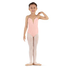 Bloch Girls Opera Camisole Leotard Child 6X-7 Light Pink - DanceSupplies.com