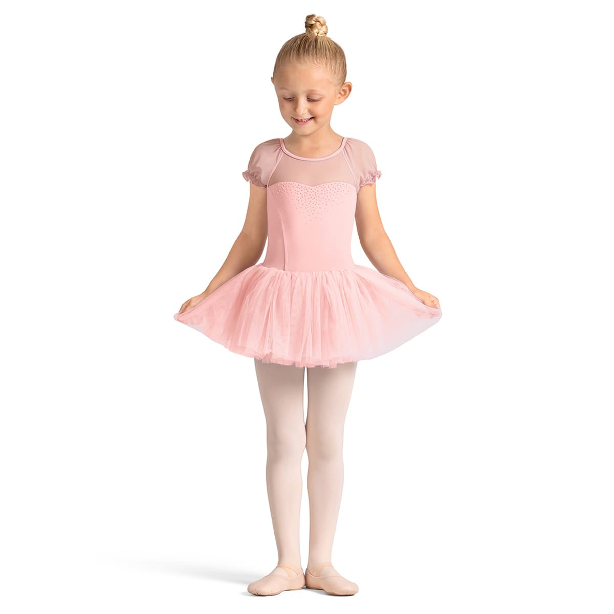Mirella Girls Celestia Tutu Dress Child 2-4 Pink - DanceSupplies.com