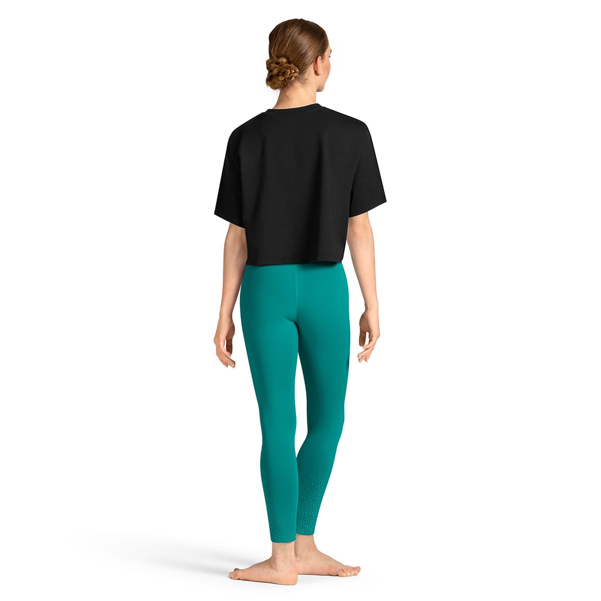 Mirella Adult Celeste Printed Crop Top - DanceSupplies.com