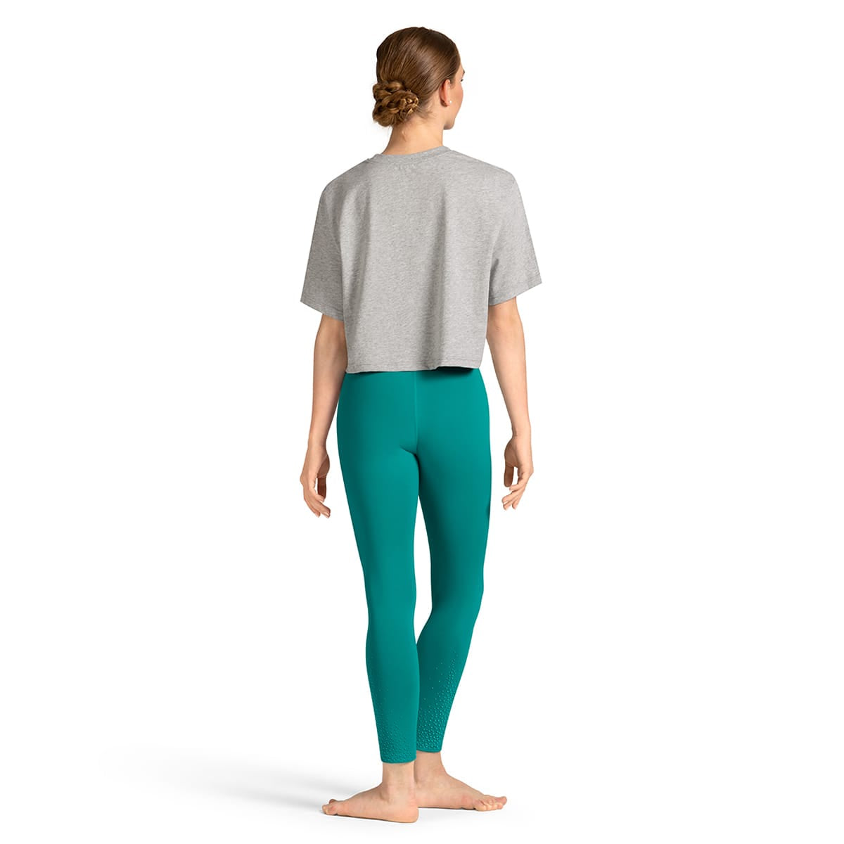 Mirella Adult Celeste Printed Crop Top - DanceSupplies.com