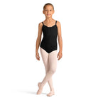 Mirella Girls Celestia Camisole Leotard Child 6X-7 Black - DanceSupplies.com