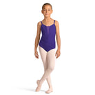 Mirella Girls Celestia Camisole Leotard Child 6X-7 Violet - DanceSupplies.com