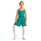 Mirella Child Celestia Ripstop Shorts Child 6X-7 Caribbean - DanceSupplies.com