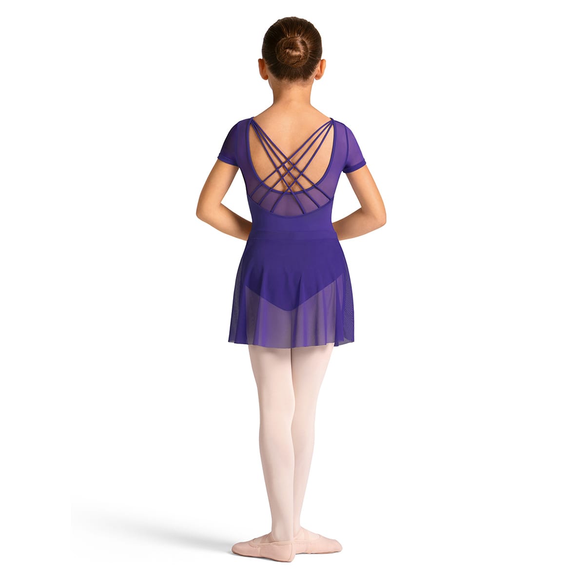 Mirella Girls Celestia Mesh Skirt - DanceSupplies.com