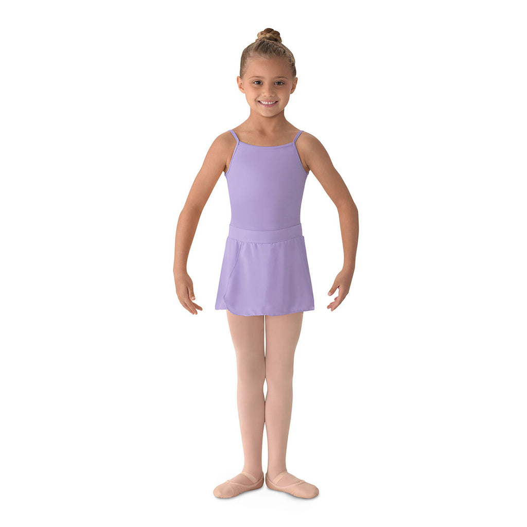 Mirella Girl's Solid Color Skirt Child S Lilac - DanceSupplies.com