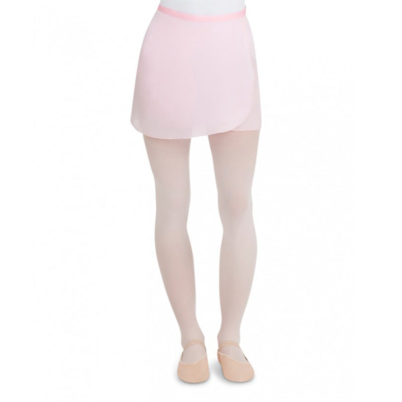 Capezio Adult Georgette Wrap Skirt Adult P/S Pink - DanceSupplies.com