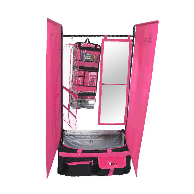 Ovation Gear Black/Hot Pink Performance Bag - Medium   - DanceSupplies.com