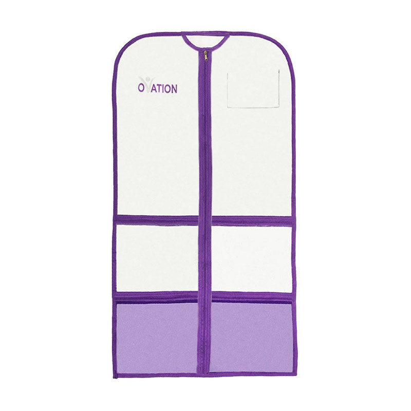 Ovation Gear Garment Bag Purple  - DanceSupplies.com