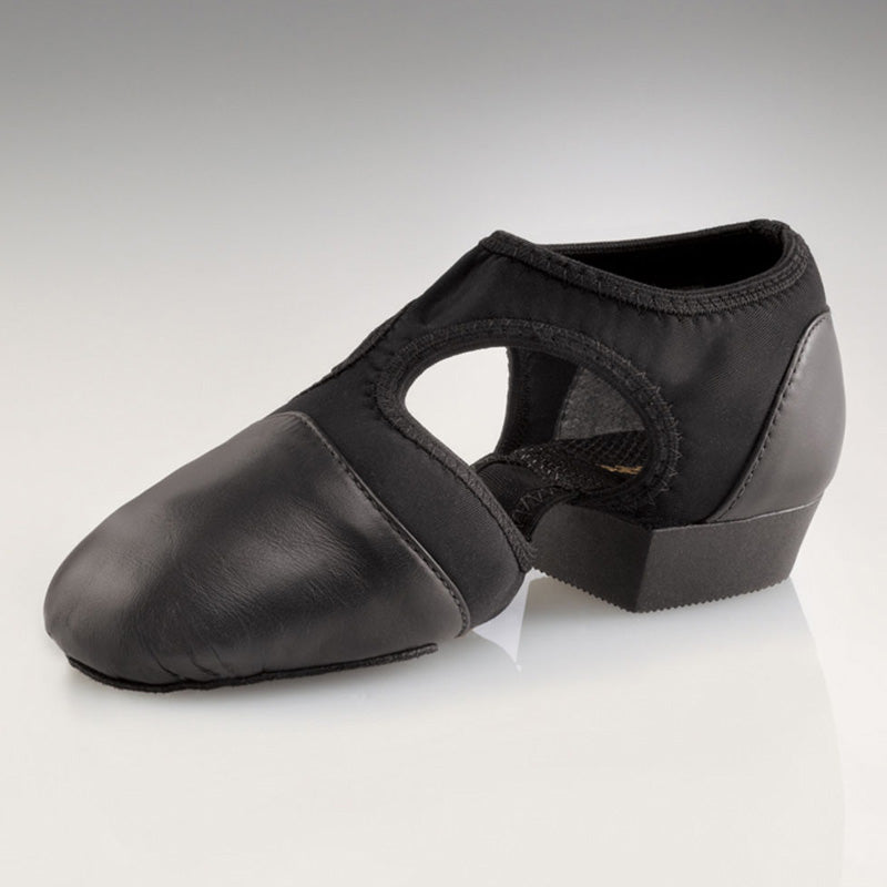 Capezio Adult Pedini Femme Lyrical Shoes - Black Adult 4 Black - DanceSupplies.com