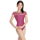 So Danca Poliana Cap Sleeve Leotard Child Y-Jr Mulberry - DanceSupplies.com