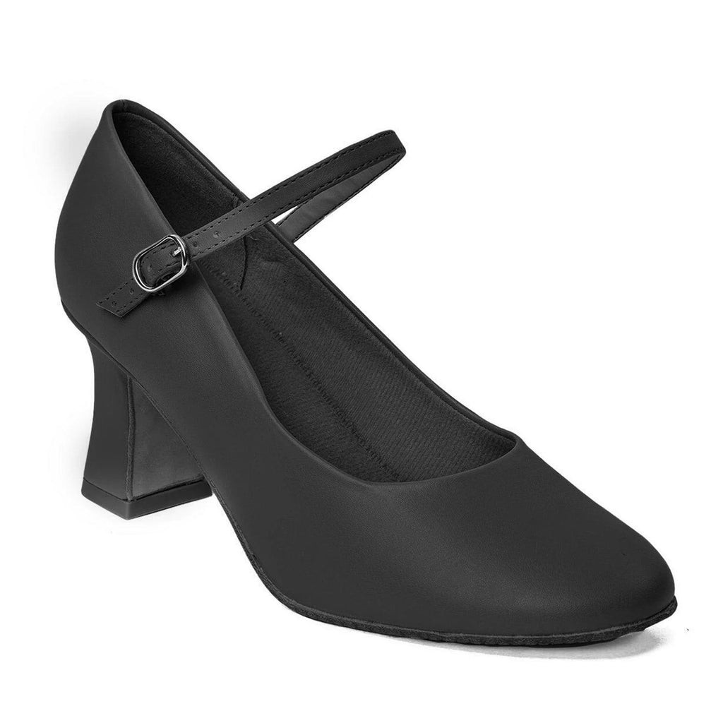 So Danca Callista 2.5" Heel Character Shoes Adult 6 Medium Black- DanceSupplies.com
