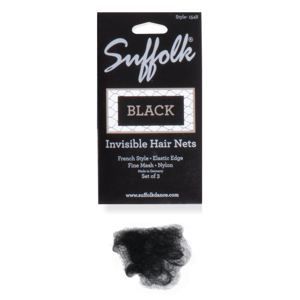 Suffolk Hair Nets Black  - DanceSupplies.com