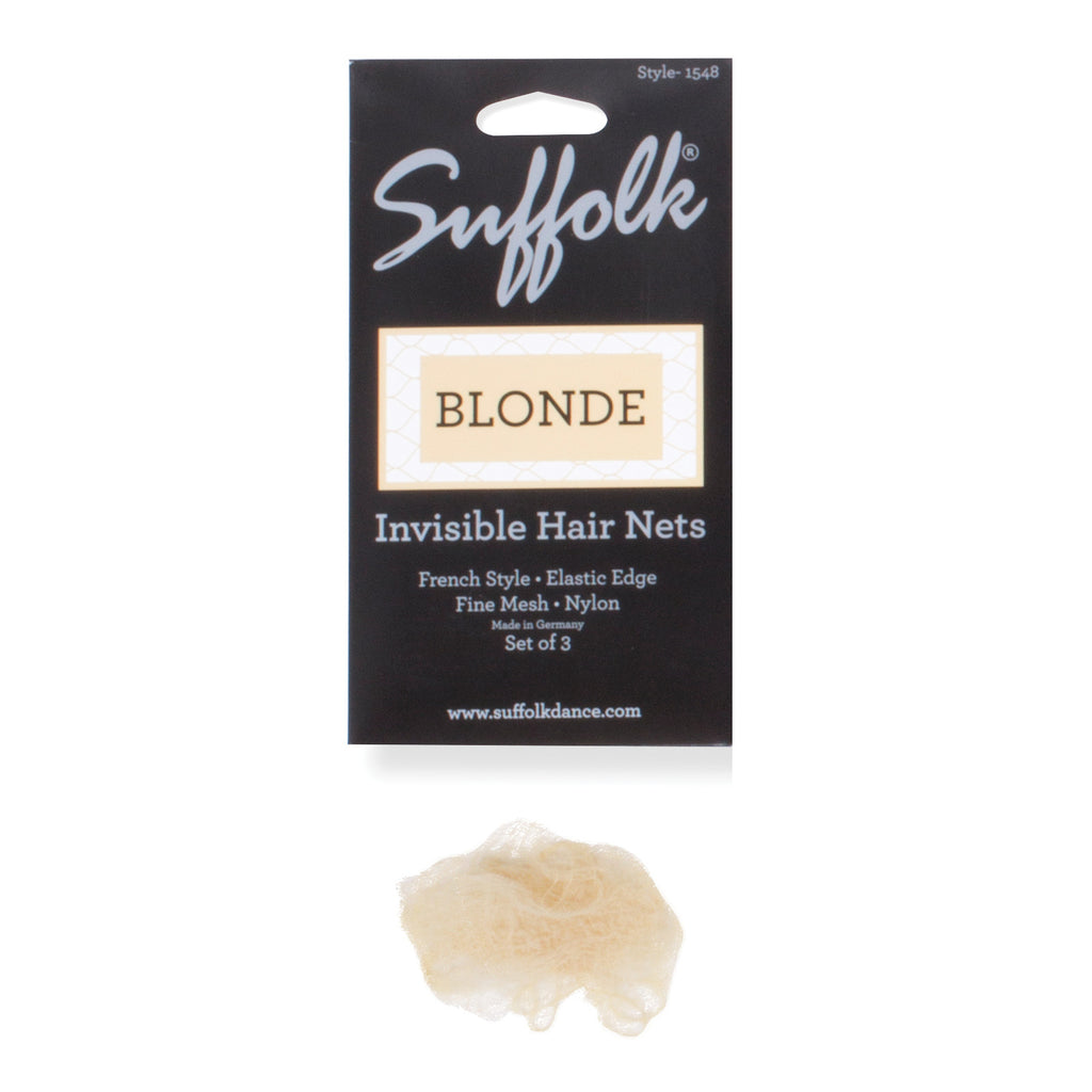 Suffolk Hair Nets Blonde  - DanceSupplies.com
