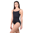 Suffolk Adult Parisian Macaron Leotard Adult P Black - DanceSupplies.com