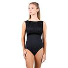 Suffolk Child Venice Bateau Neck Leotard Child M Black - DanceSupplies.com