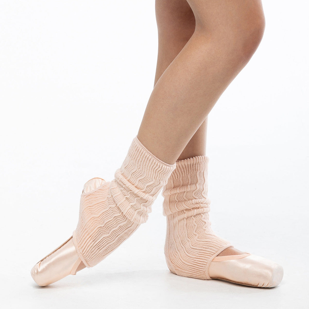 Suffolk 14" Stirrup Legwarmers Pink  - DanceSupplies.com