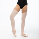 Suffolk 26" Stirrup Legwarmers Pink - DanceSupplies.com