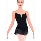 Wear Moi Adult Volante Camisole Dress Adult XS Black - DanceSupplies.com