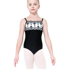 Wear Moi Child Eterna Leotard Child 8-10 Black/White - DanceSupplies.com