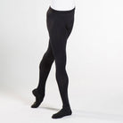 Wear Moi Men's Orion Footed Tights Adult XS Black - DanceSupplies.com