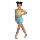 XO Dance Block Party Top Child 4-6 Sunset Splash - DanceSupplies.com