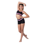 XO Dance Camo Top Child 6X-7 Pink Camo - DanceSupplies.com