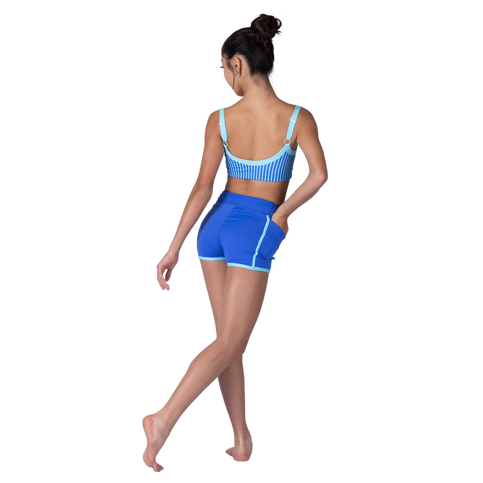 XO Dance Pinstripe Top - DanceSupplies.com