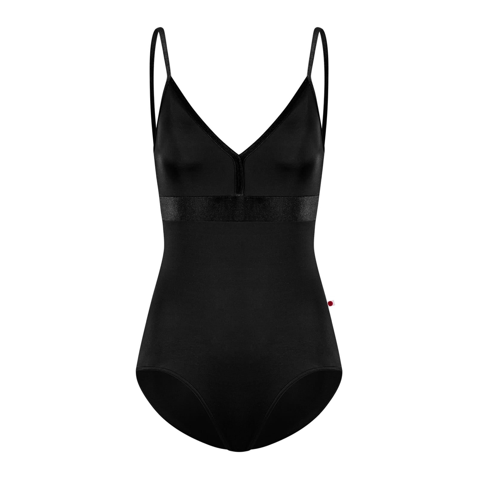 Yumiko Zoe Camisole Leotard - Black Adult XS Black - DanceSupplies.com