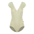 Yumiko Alicia Cap Sleeve Leotard - Ginko Adult XS Ginko - DanceSupplies.com
