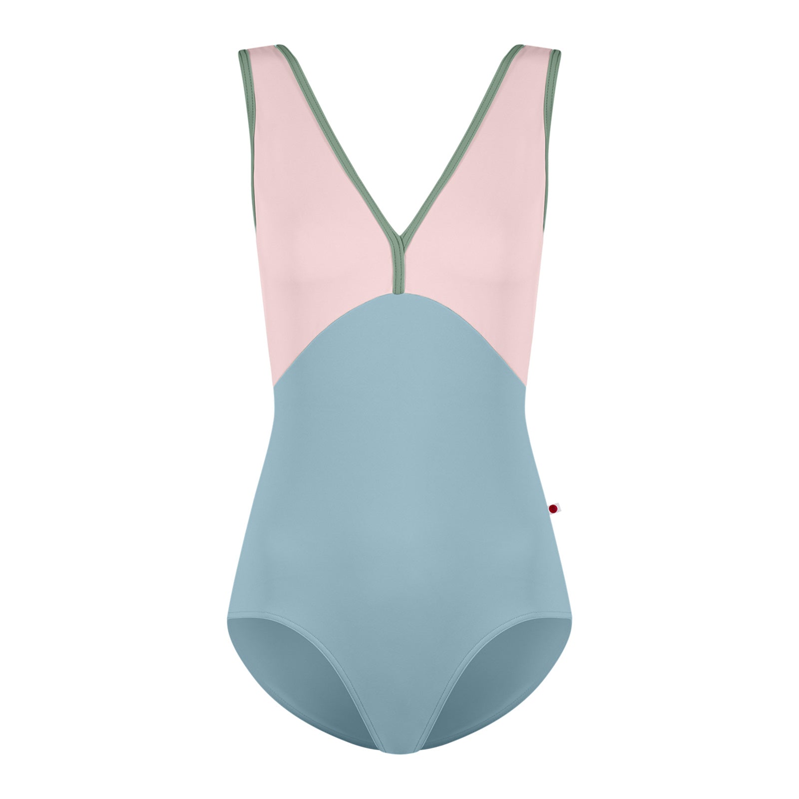 Yumiko Alicia Tank Leotard - Fog Adult XS Fog - DanceSupplies.com