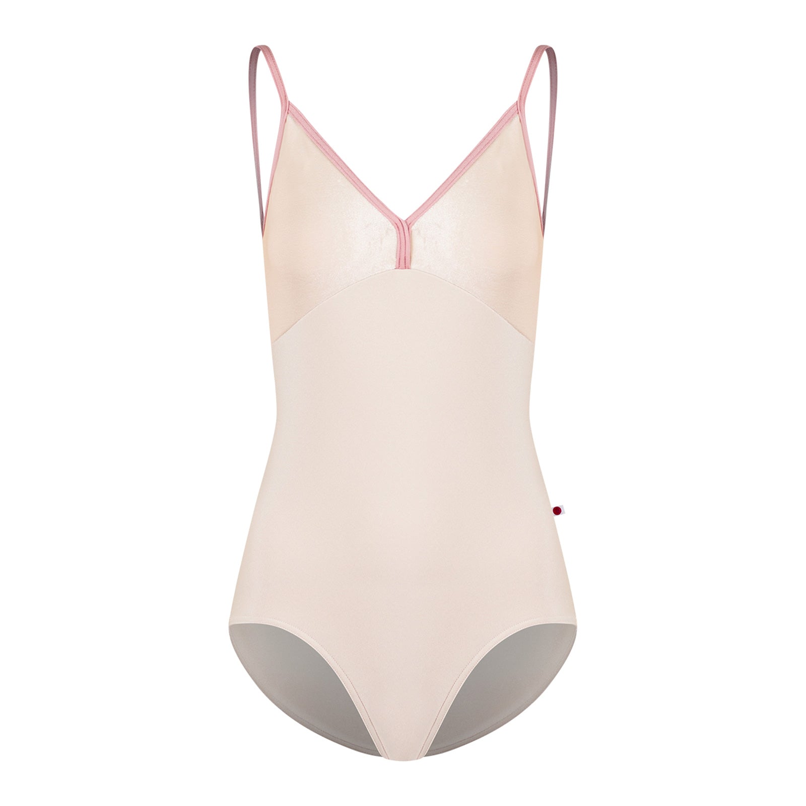 Yumiko Daria Camisole Leotard - Pearl Adult XS Pearl - DanceSupplies.com