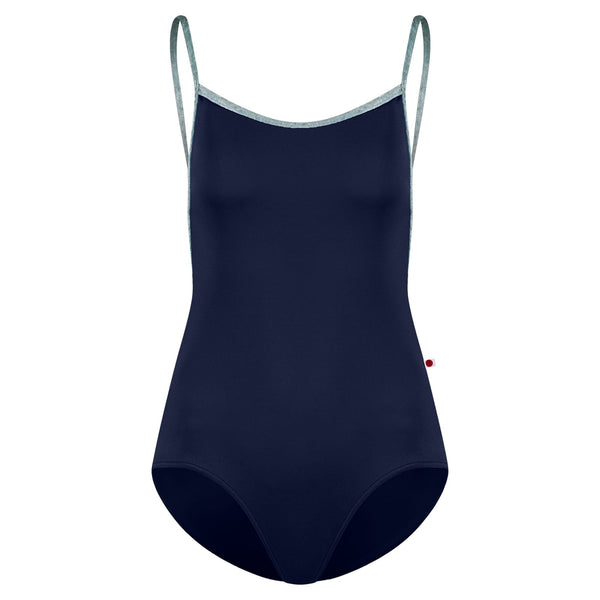 Yumiko Tamara Camisole Leotard - Dark Blue | DanceSupplies.com